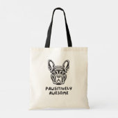Passief Geweldige buldog Tote Bag (Achterkant)