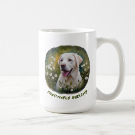 Passief Geweldige witte labrador Mok