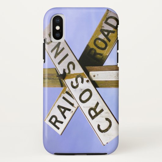 Passief kruispunt spoorweg Case-Mate iPhone case (Achterkant)