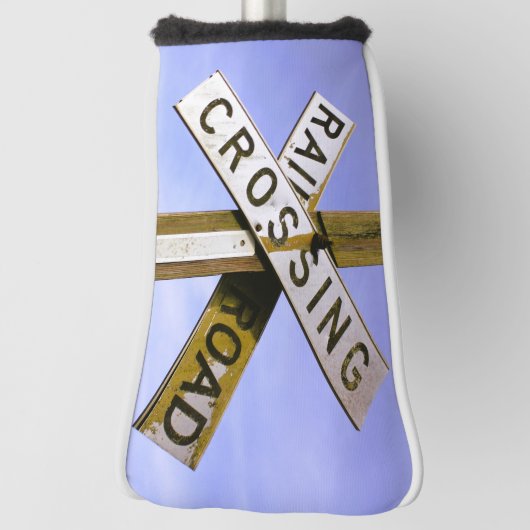 Passief kruispunt spoorweg golfheadcover (Draai 90)