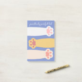 Passief perfect Kat Paws te doen lijst Post-it® Notes (Op bureau)