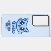 Passief perfect, mooi mangakitten samsung galaxy hoesje (Linkerkant)