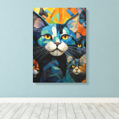Passief Purrfect Prints en Pawesome (Insitu (Houten vloer))