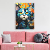 Passief Purrfect Prints en Pawesome (Insitu (Woonkamer))
