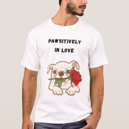 Passief verliefd op Funny Dog T-shirt