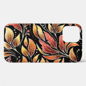 Passieflower Exotisch: Zwart Bloemen Case-Mate iPhone Case (Achterkant (horizontaal))