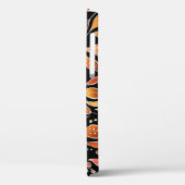 Passieflower Exotisch: Zwart Bloemen Case-Mate iPhone Case (Achterkant / Links)