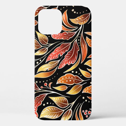 Passieflower Exotisch: Zwart Bloemen Case-Mate iPhone Case (Achterkant)