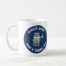 Passieve aantrekkelijke (externe) koffie-Mok (blau