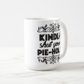 Passieve aantrekkelijke koffie, rustig alsjeblieft koffiemok (Voorkant rechts)