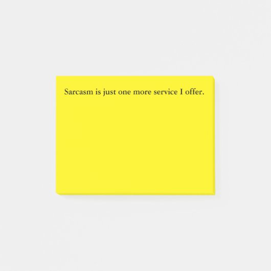 Passieve Agressieve Nota's Post-it® Notes (Voorkant)