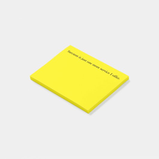 Passieve Agressieve Nota's Post-it® Notes (Schuin)