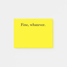 Passieve Agressieve Nota's Post-it® Notes