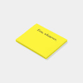 Passieve Agressieve Nota's Post-it® Notes (Schuin)