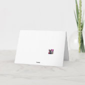 Passieve agressieve pre-kerstgroeten kaart (Achterkant)