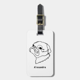 Passieve reizen bagagelabel