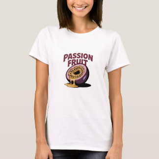 Passievrucht Illustratie - Tropisch Exotisch Fruit T-shirt