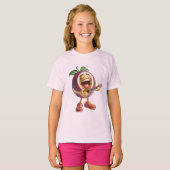 Passievrucht met een gitaar t-shirt (Voorkant volledig)