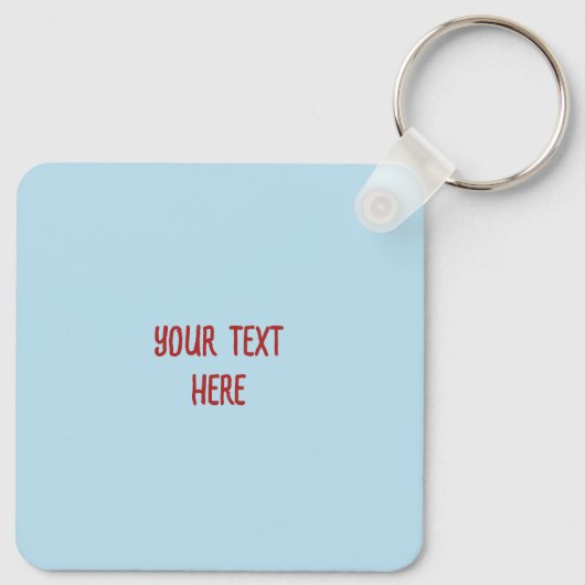 Passievrucht yoghurt sleutelhanger (Achterkant)