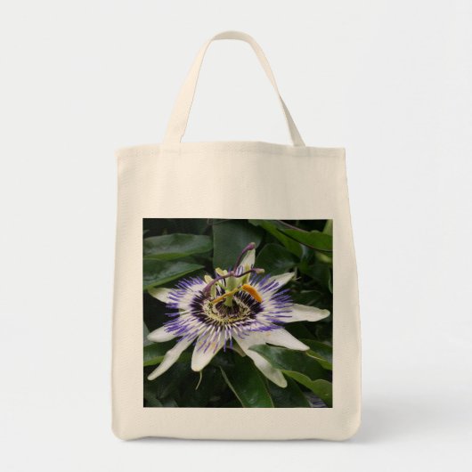 Passiflora 1 Floral Tote Bag (Voorkant)