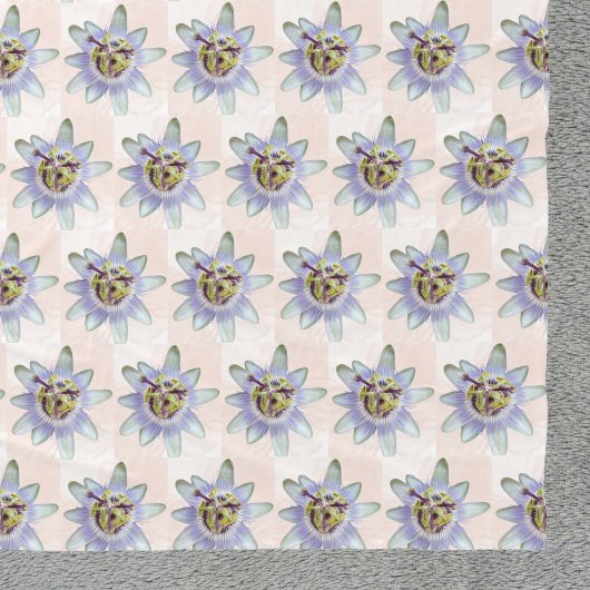 Passiflora fleece deken