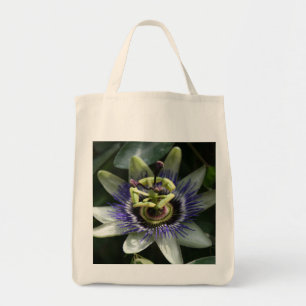 Passiflora Fleur de la Passion Grocery Bag Tote Bag