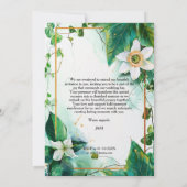 Passiflora Serenity Kaart (Achterkant)