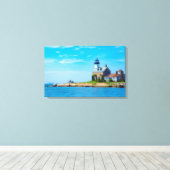 Passing Morgan Canvas Afdruk (Insitu (Houten vloer))