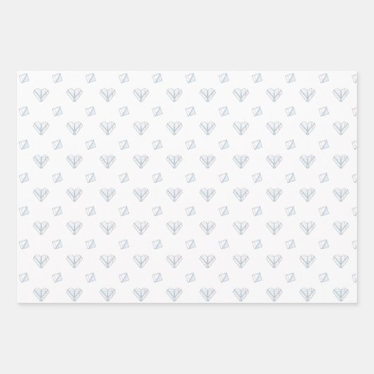 Passing Notes Old School Valentijn’s Day Inpakpapier Vel (Voorkant)