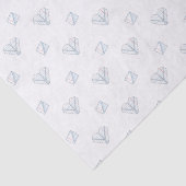 Passing Notes Old School Valentijn’s Day Tissuepapier (Detail)