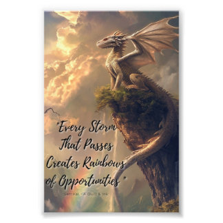 Passing Stormen fotoprint Foto Afdruk