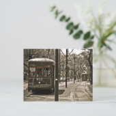 Passing Streetcars Briefkaart (Staand voorkant)