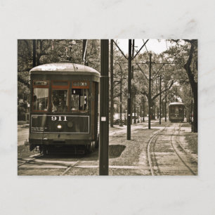 Passing Streetcars Briefkaart
