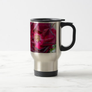 Passion Burgandy Flower Reisbeker