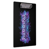 Passion Cyberpunk Typography – Vibrant Modern Word Klembord (Rechts)