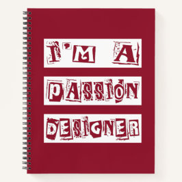 Passion Designer Notitieboek