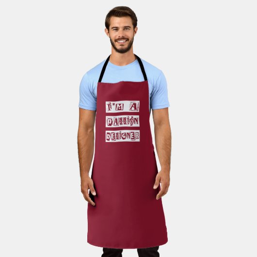 Passion Designer Schort (Gedragen)