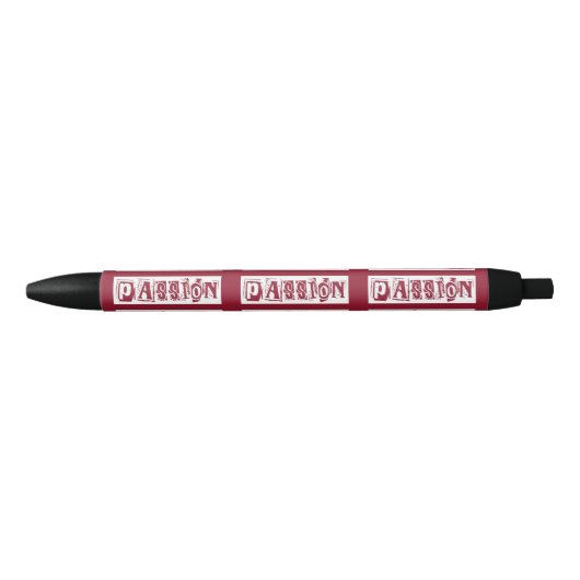 Passion Designer Zwarte Inkt Pen (Voorkant)