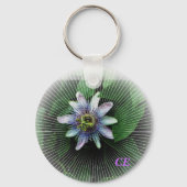 Passion Flower 3, CE Sleutelhanger (Voorkant)