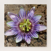 Passion Flower Blossom Botanical Photographic Legpuzzel (Verticaal)