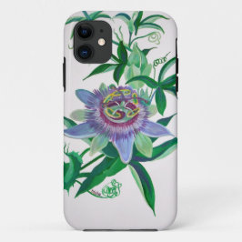 Passion Flower Botanical Art Case-Mate iPhone Case