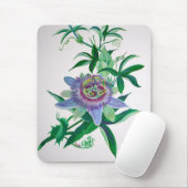 Passion Flower Botanical Art Muismat (Met muis)