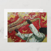 Passion Flower Briefkaart (Voorkant / Achterkant)