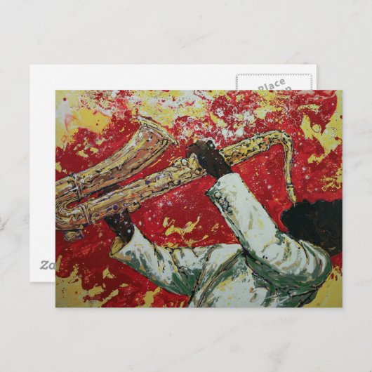 Passion Flower Briefkaart (Voorkant / Achterkant)