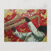 Passion Flower Briefkaart (Voorkant)