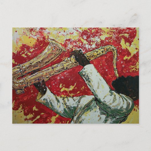 Passion Flower Briefkaart (Voorkant)