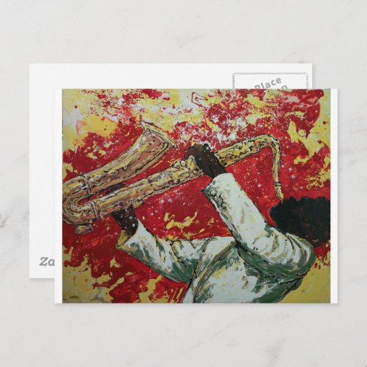 Passion Flower Briefkaart (Voorkant / Achterkant)