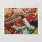 Passion Flower Briefkaart (Voorkant)