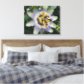 Passion Flower Canvas afdrukken (Insitu (Slaapkamer))