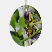 Passion Flower Closeup Keramisch Ornament (Rechts)